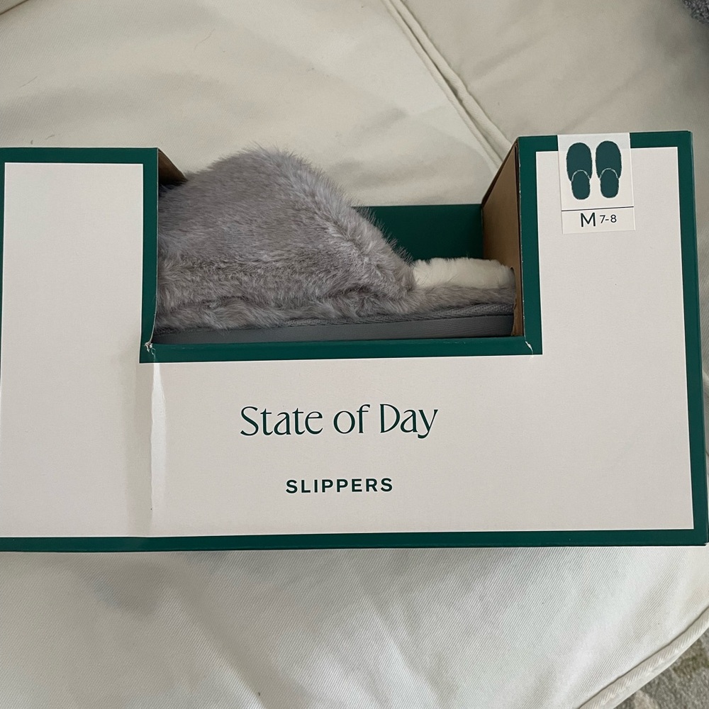 Gray Women's Slippers